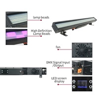 AICPOSE Nouveautés Barre de lumière LED à pixels RVBW UV pour extérieur, effet stroboscopique et wall wash