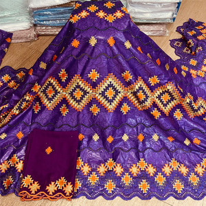 Nouvelle Robe BaZan en Tissu Pur Coton pour Femmes Nigérianes – Vente en Gros - Product Image 2