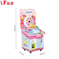 Machine à bonbons sucette jeu d'arcade attraper des bonbons machine de jeu poussoir