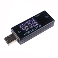 Voltmètre USB ampèremètre testeur de tension de courant LCD affichage numérique puissance testeur de capacité de batterie mesure indicateur de charge USB