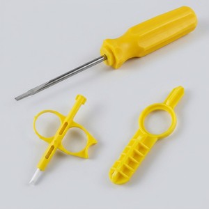 Outil de perforation pour tuyau d'irrigation en plastique, perforateur de trous pour <span class=keywords><strong>tuyaux</strong></span> PE PVC, outil d'insertion d'émetteurs à connecteurs cannelés pour tubes goutte-à-goutte - Product Image 1