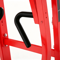 Máquina de Gimnasio Comercial Iso Lateral Low Row BH1009 para Ejercicios de Espalda con Carga de Discos y Asiento Ajustable