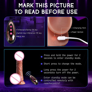 Aiersha - Dildo Vibrador Realista con Control Remoto, Calefacción y Estimulación <span class=keywords><strong>del</strong></span> Punto G - Product Image 2