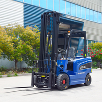 Forklift Listrik Baru Baiyijie CPD-25 2,5 Ton dengan Baterai Lithium-Ion untuk Penanganan Material Gudang