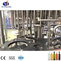 Automatique Champagne/vin mousseux/whisky/Vin Rouge Bouteille En Verre Machine de Ligne de Remplissage