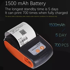 Mini Impresora térmica inalámbrica para <span class=keywords><strong>teléfono</strong></span> móvil, dispositivo de impresión portátil de recibos, BT, 58mm, Android, POS, PC, de bolsillo - Product Image 6