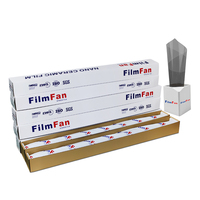 Film Kaca Mobil Privacy Dark Black Carbon 1.52*30M/1.52*60m Polarizado VLT3% 99% Perlindungan UV Solar Film