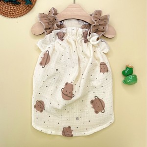 <b>Cute</b> Princess Pet Dress <b>Bear</b> Print Summer Dog Cat Clothing Skirt Style - Product Image 3
