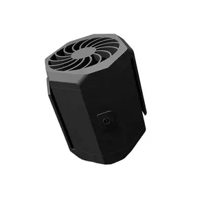 Ventilador de tela para trabajadores de alta temperatura, aire acondicionado alimentado por batería, ventilador de chaqueta de refrigeración, ventilador de chaqueta de refrigeración de verano