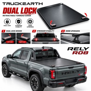 Cubierta Retráctil Manual para Camionetas Rely R08 con Doble Bloqueo de Liberación Disponible desde Cualquier Lado - Product Image 1
