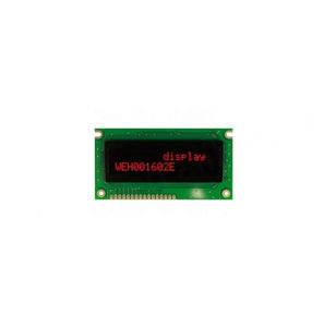 नया और मूल <span class=keywords><strong>2.3</strong></span> "16*<span class=keywords><strong>2</strong></span> चरित्र वाला स्क्रीन मोनोक्रोम कोब cpu/spi 16 पिन weh001602eg/r/w/w - Product Image 3