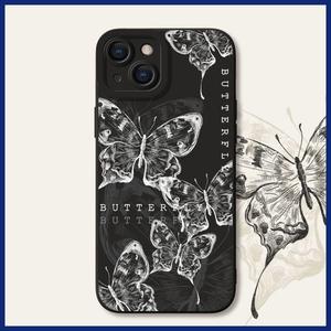 Arte farfalla stampa pupilla occhio Pro foro per fotocamera TPU custodia per Iphone 8 X Xr Xs 11 12 13 14 16 Pro Max 17 - Product Image 2