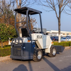 Nuevo Modelo 2025 de Alta Gama Htl28 Mini Cargadora Compacta de 1 Tonelada con Cucharón, para Jardín, con Motor y Bomba de Rueda Delantera - Product Image 3