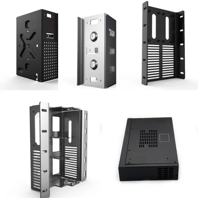 Source Factory Custom Sheet Metal Enclosures Precision Stamping Punching Bending Stainless Steel Parts Processing