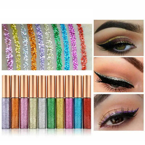Cosmétiques de maquillage OEM, <span class=keywords><strong>eye</strong></span>-<span class=keywords><strong>liner</strong></span> liquide pailleté, <span class=keywords><strong>fard</strong></span> à paupières brillant, <span class=keywords><strong>fard</strong></span> à paupières liquide pailleté imperméable - Product Image 3