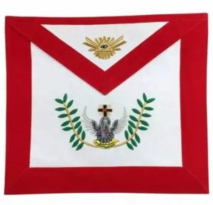 Tablier fédora, 18 degrés, ensemble de col, gant avec Croix Rose - Product Image 2