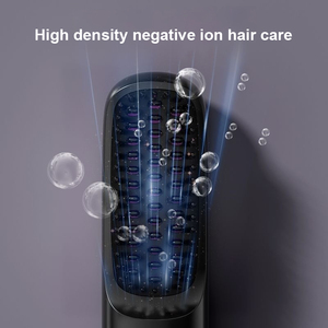 Brosse à cheveux électrique à batterie avec contrôle de température à 3 vitesses, brosse lissante réglable, écran LCD, mini, pour usage domestique - Product Image 3