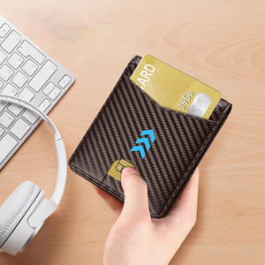 กระเป๋าสตางค์ผู้ชายสุดหรู ป้องกัน RFID สำหรับใส่บัตรเครดิต ดีไซน์มินิมอลบางเฉียบ พร้อมช่องใส่บัตรประชาชน - Product Image 5