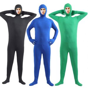 Disfraz de cuerpo completo unisex para adultos y niños, elástico, para fotografía, fondo de pantalla verde, disfraces ajustados al cuerpo - Product Image 4