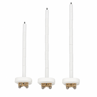 Élément de thermocouple de type K haute température WRN-010, tube en céramique d'alumine à 95 % pour four à moufle, industrie du traitement thermique