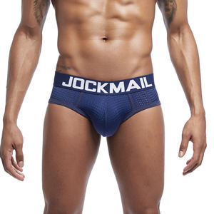 JOCKMAIL Ropa Interior de Malla Semitransparente, Clásica y Moderna, <span class=keywords><strong>Calzoncillos</strong></span> de <span class=keywords><strong>Hombre</strong></span> de Cintura Baja, Ropa Interior Informal <span class=keywords><strong>para</strong></span> Uso Diario en Todas las Temporadas - Product Image 4