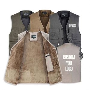 Customizable Top Design High Quality Work Vest Fashion Clothing High Quality Practical Vest Vest - Product Image 2