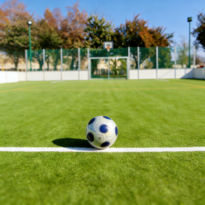 <span class=keywords><strong>Gazon</strong></span> synthétique durable résistant aux UV, tapis à drainage rapide, <span class=keywords><strong>gazon</strong></span> artificiel tricoté pour terrain de football - Product Image 6