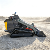 Chargeuse compacte sur chenilles de 33 L avec système hydraulique fiable pour les travaux de chantier