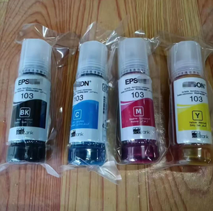 Botella de Tinta E-PSO-N 103 para Impresoras <span class=keywords><strong>Epson</strong></span> EcoTank L1110 L3110 <span class=keywords><strong>L3150</strong></span> L5190 - Product Image 1