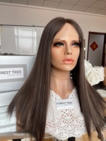 Perruque en cheveux humains casher SHY, cheveux de qualité supérieure, bonnet confortable, densité naturelle, OEM ODM