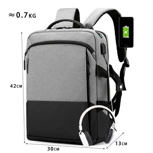 Manufacturer Direct Outdoor Backpack Leisure Business <b>Bag</b> Large Capacity Usb Charging Student <b>Bag</b> <b>Computer</b> <b>Bag</b> - Product Image 2