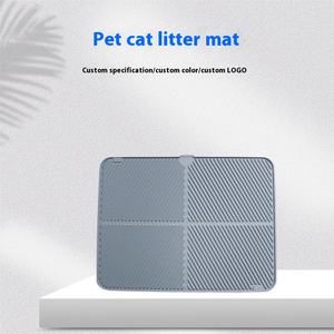 Anpassbare Silikon-Katzenstreu matte Rutsch feste, spritz feste, übergroße, faltbare Haustier matte CDHS-Marke CD061 Model Direct Factory - Product Image 3