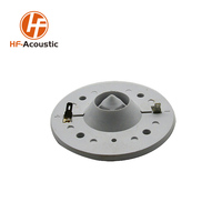 44.4mm bobine vocale diaphragme phénolique 4-8ohm aluminium klaxon tweeter hf pilote haut-parleur 1.5 pouces compression pilote HF-GD002
