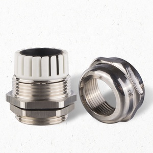 Fourniture d'usine laiton brasé plaqué avec presse-étoupe métallique étanche en nickel M20 PG13.5 - Product Image 4