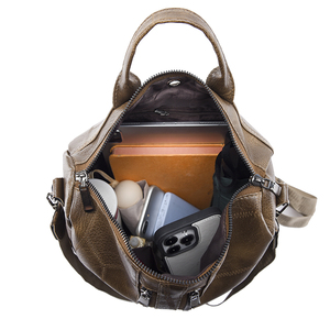 <span class=keywords><strong>Sac</strong></span> <span class=keywords><strong>à</strong></span> <span class=keywords><strong>dos</strong></span> pour femme en <span class=keywords><strong>cuir</strong></span> PU personnalisé <span class=keywords><strong>à</strong></span> la mode avec fermeture <span class=keywords><strong>à</strong></span> glissière sangle poignée Style <span class=keywords><strong>Vintage</strong></span> <span class=keywords><strong>Vintage</strong></span> <span class=keywords><strong>sac</strong></span> <span class=keywords><strong>à</strong></span> bandoulière pour voyage - Product Image 5