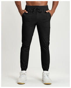 RUIQUWIN Hot Selling <b>Men's</b> Sporty Lightweight Mid Waist Joggers <b>Pants</b> <b>Sweat</b> Wicking Zipper Pockets Outdoor Running Fitness - Product Image 2