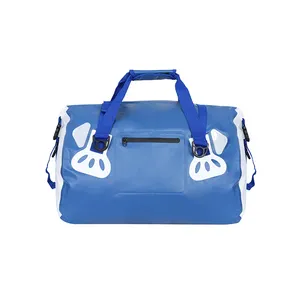 Wasserdichte Tasche mit großer Kapazität 45L Fashion Outdoor Sports Duffle PVC Plane Dry Duffel Bag