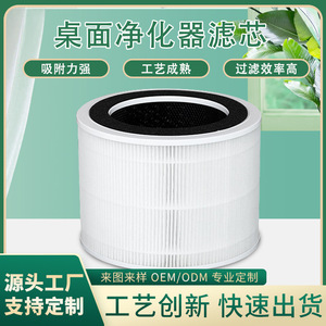 E-Nengchuang <b>Air</b> <b>Purifier</b> Filter 02 Pleated <b>HEPA</b> Element For Clorox 11030 11031 - Product Image 4