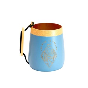 Epoal Camping Bamboo Mug With Handle Eco-Friendly Travel Coffee Cup For Outdoor Use - Product Image 5