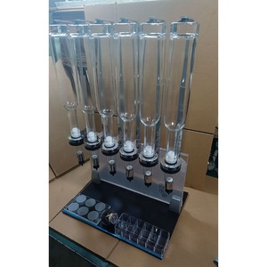 6 đầu 375ml nước hoa Máy bán hàng tự động 6 đầu nước hoa thanh 6 người đứng đầu Acrylic Rack hiển thị với 375ml chai cho nước hoa làm đầy - Product Image 4