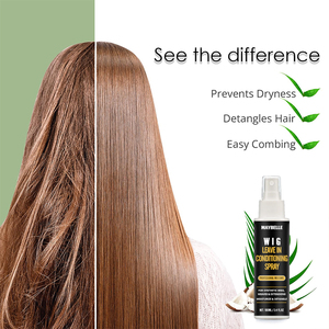Etiqueta privada Extensión de peluca Desenredar Spray Dejar en acondicionador Peluca Desenredar Spray 100ml - Product Image 5