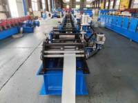 Machine de formage de rouleaux en C entièrement automatique-Ligne de production de profilés en acier à section C à grande vitesse