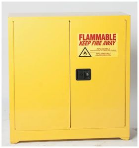 ज्वलनशील भंडारण सुरक्षा धातु प्रयोगशाला उपकरण रासायनिक ड्रम रसायन ज्वलनशील पदार्थों के लिए आग प्रतिरोधी कैबिनेट - Product Image 6