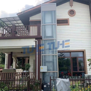 TUHE Elevadores de Casa pequeños de alta calidad y bajo costo/Mini elevador de vidrio panorámico residencial de 3 pisos y <span class=keywords><strong>4</strong></span> pisos Elevador de casa - Product Image 1