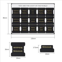 Étiquettes autocollantes imperméables spécifiques à la Bible, onglets de marquage codés par couleur, autocollants marque-pages pour cahiers