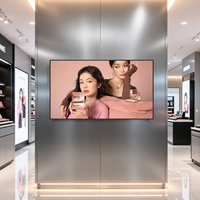 Nuevo Diseño de Pantalla LCD para Video Wall con Unión sin Costuras, 43/55 Pulgadas, 4K, Ultrafina, Cartel Digital para Centros Comerciales y Metro
