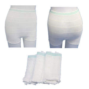 Taille haute maman sans couture enceinte slips femmes sur la bosse jetable <span class=keywords><strong>maternité</strong></span> culotte taille XL - Product Image 3