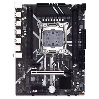 Harga pabrik Motherboard X99 Chipset C612 LGA2011-3, Motherboard Gaming Xeon E5 128G empat saluran DDR4 dengan PCIe M.2 SATA M.2