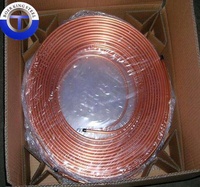 Tube de bobine de cuivre 99 9999, prix du fabricant, taille de 12mm