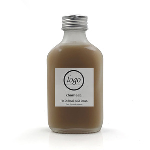 Bottiglia di succo di vetro piatto 100 <span class=keywords><strong>Ml</strong></span> <span class=keywords><strong>200</strong></span> <span class=keywords><strong>Ml</strong></span> 350 <span class=keywords><strong>Ml</strong></span> serigrafia campioni gratuiti bottiglie di succo di vetro per bevande con tappo a vite - Product Image 2